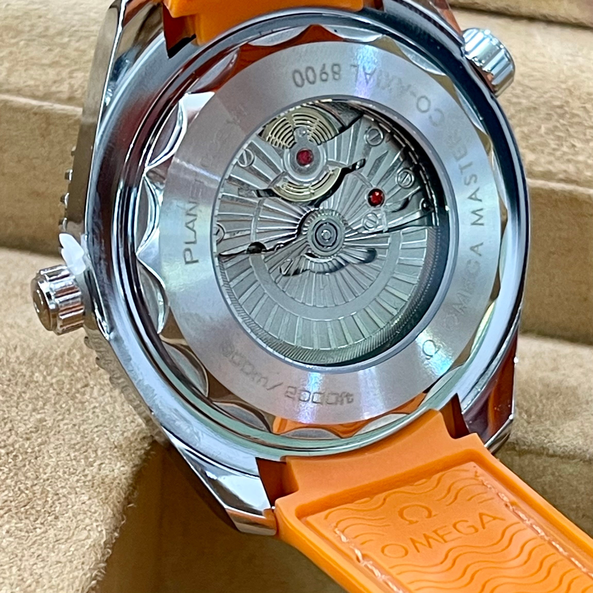 Omega Seamaster Planet Ocean Orange Strap