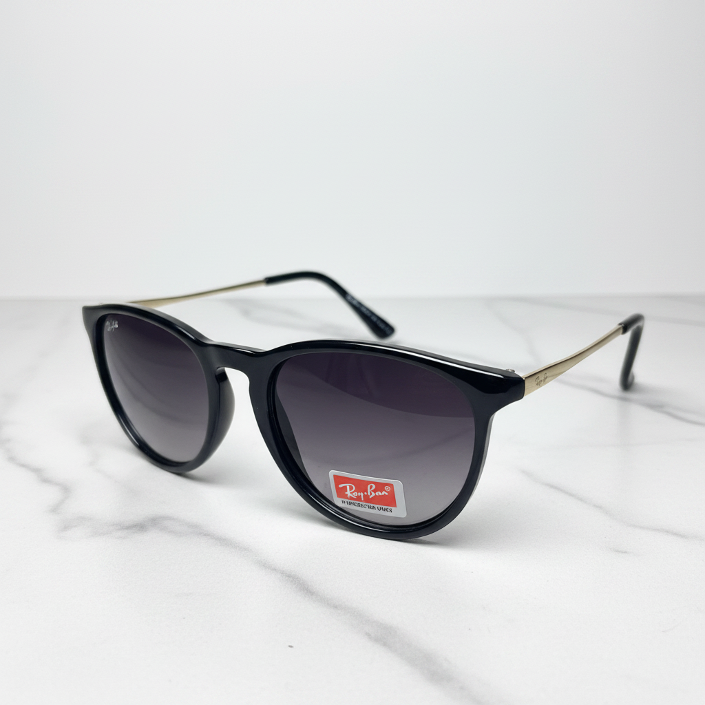 RayBan Black Gold