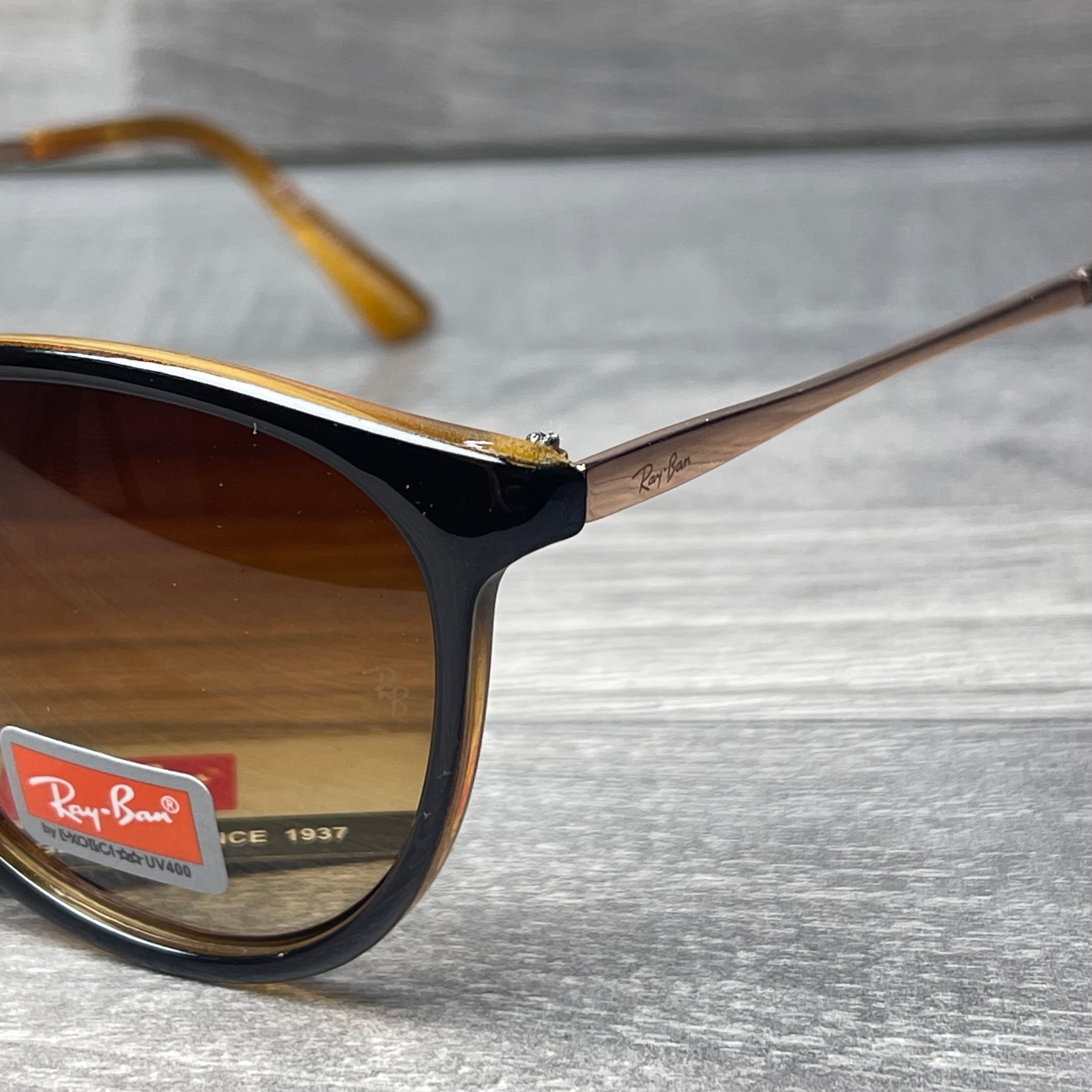 RayBan Brown Gold