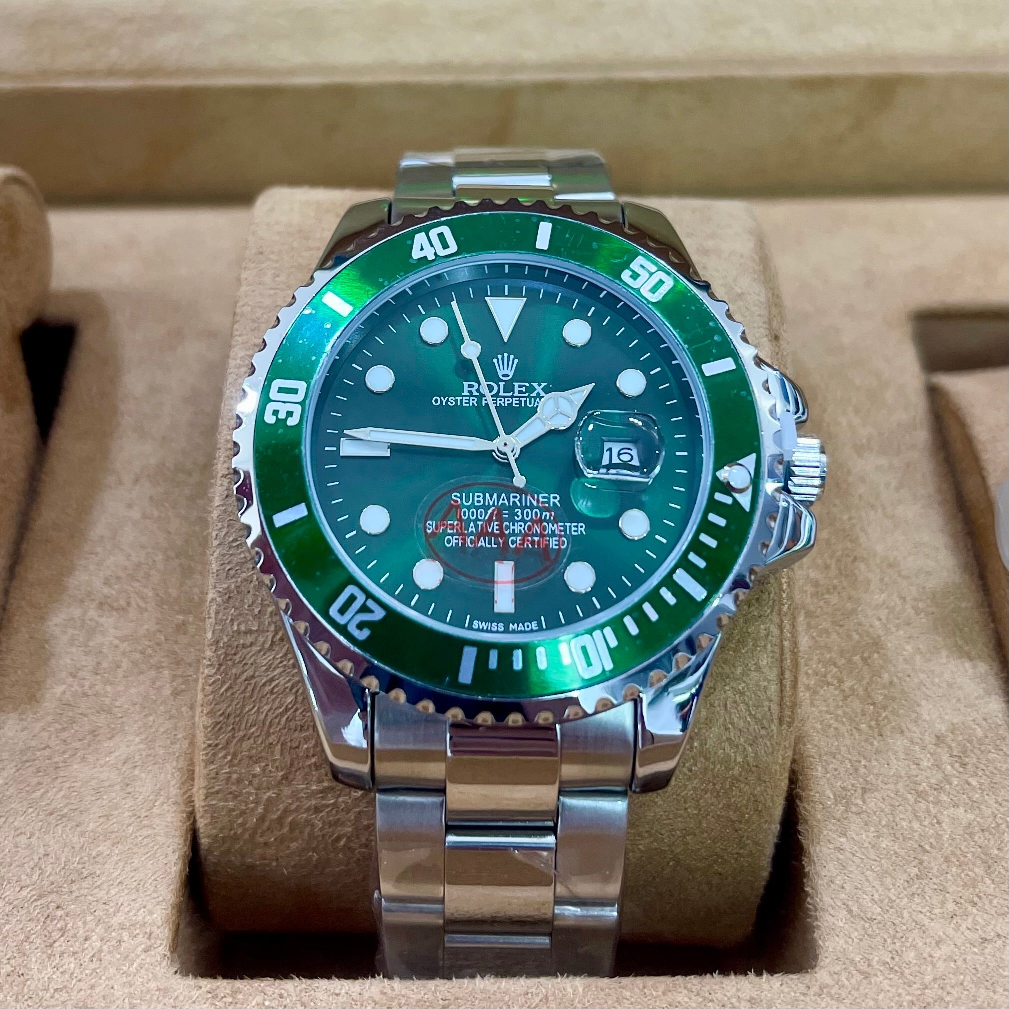Rolex Submariner “ Hulk “ Green Dial Green Bezel