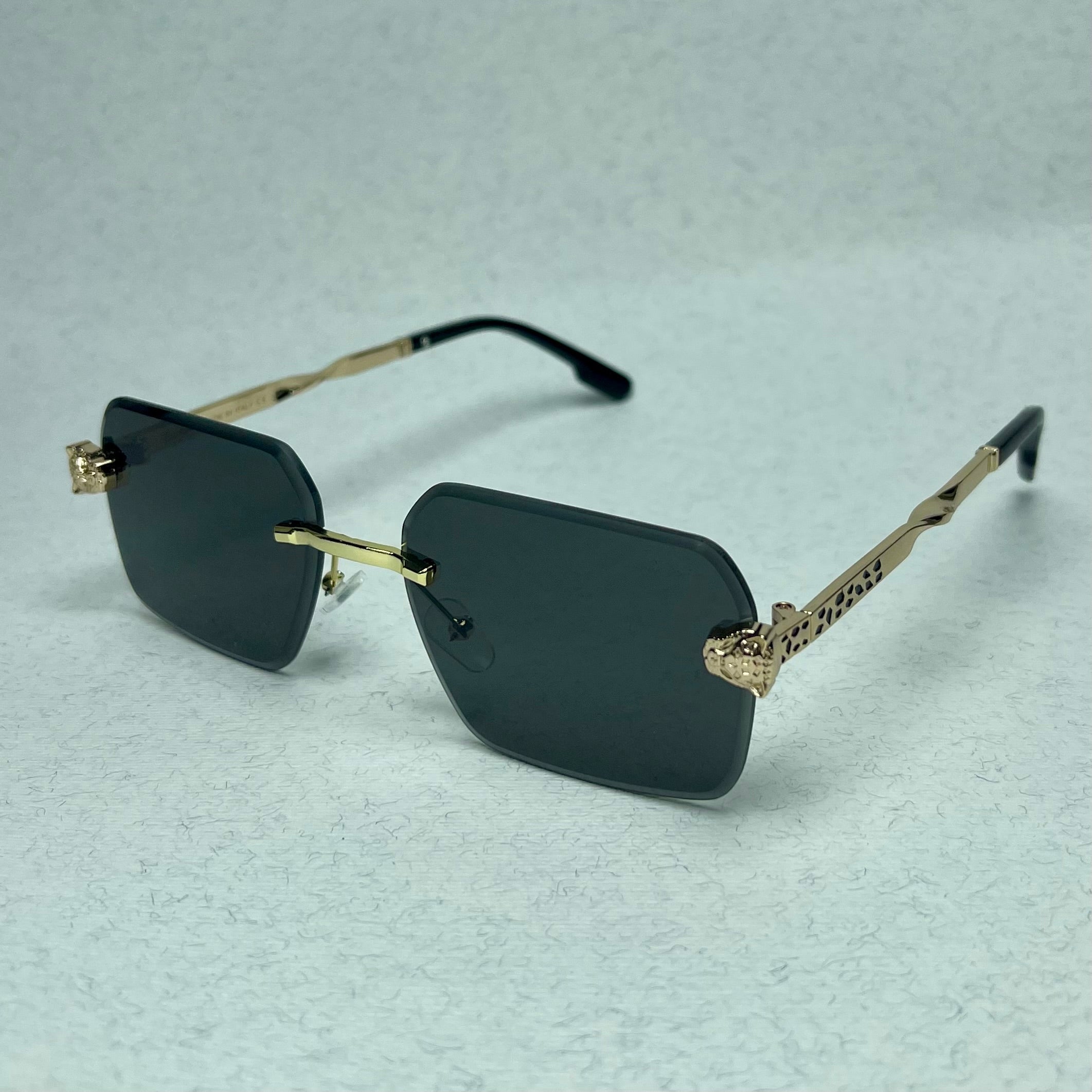 Cartier Eyewear Panther Black Gold