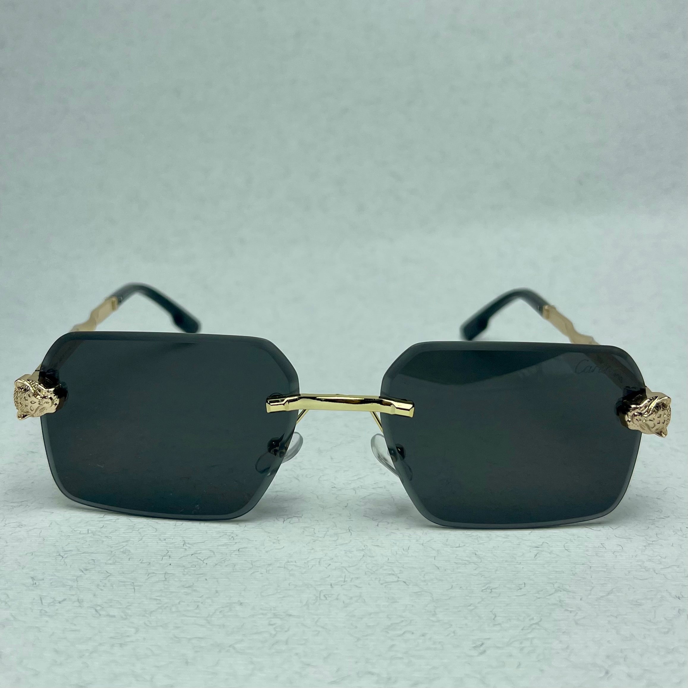 Cartier Eyewear Panther Black Gold