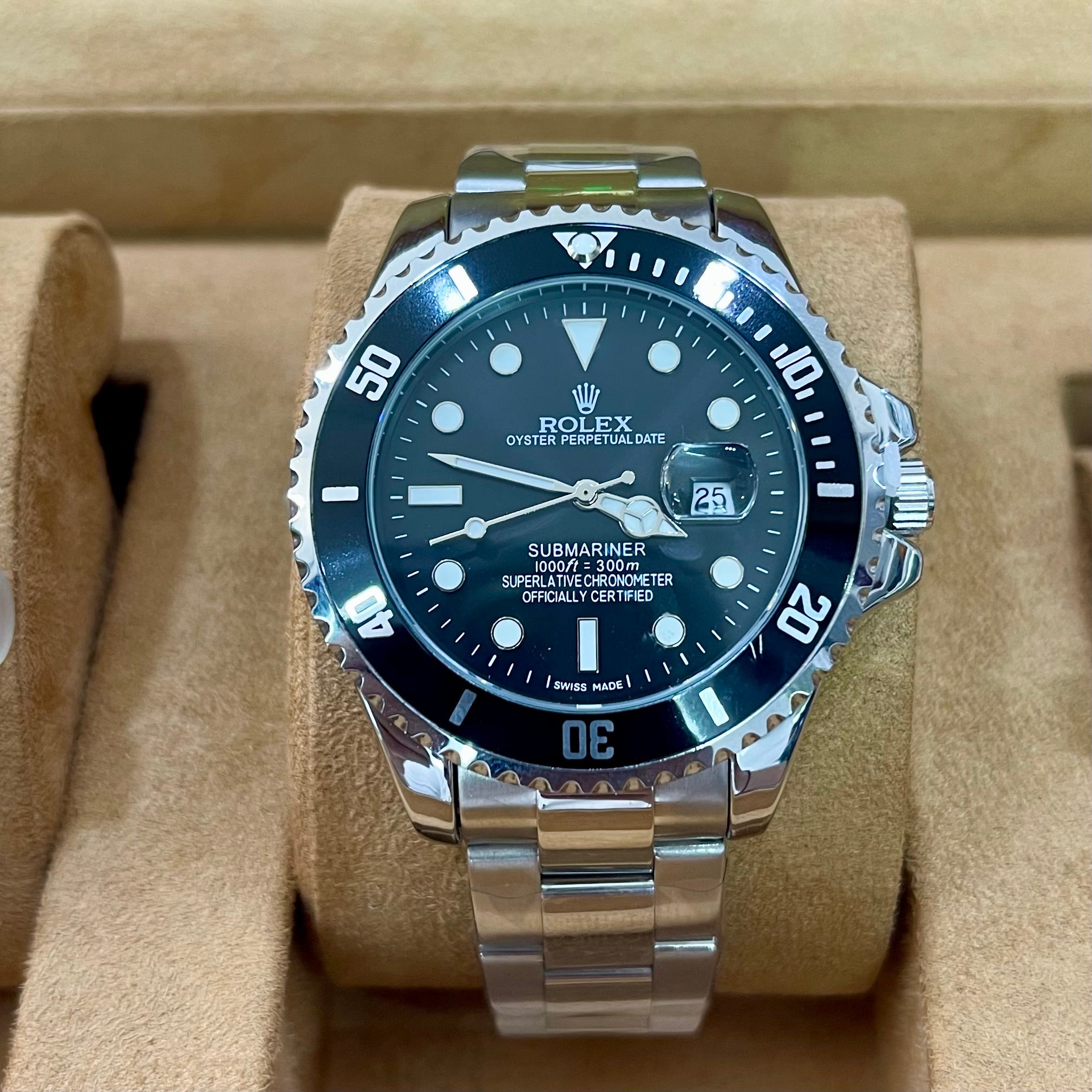 Rolex Submariner Date Black Ceramic Bezel