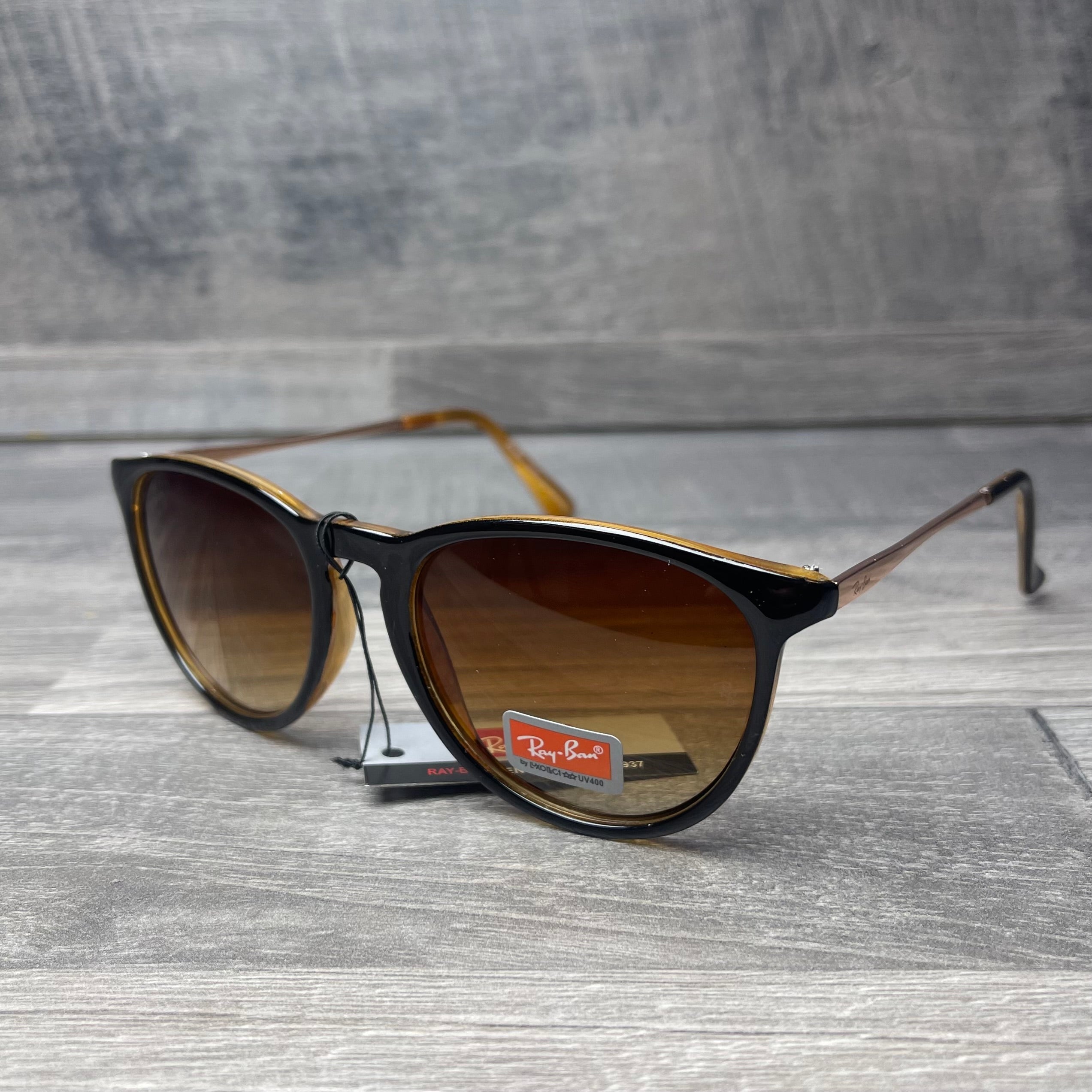 RayBan Brown Gold