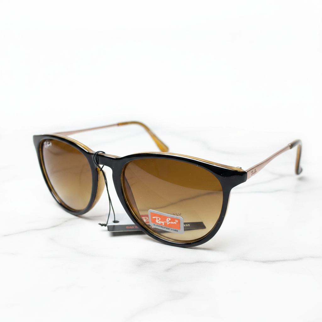 RayBan Brown Gold