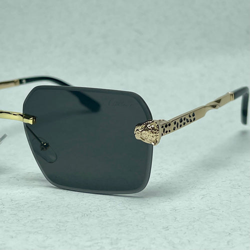 Cartier Eyewear Panther Black Gold