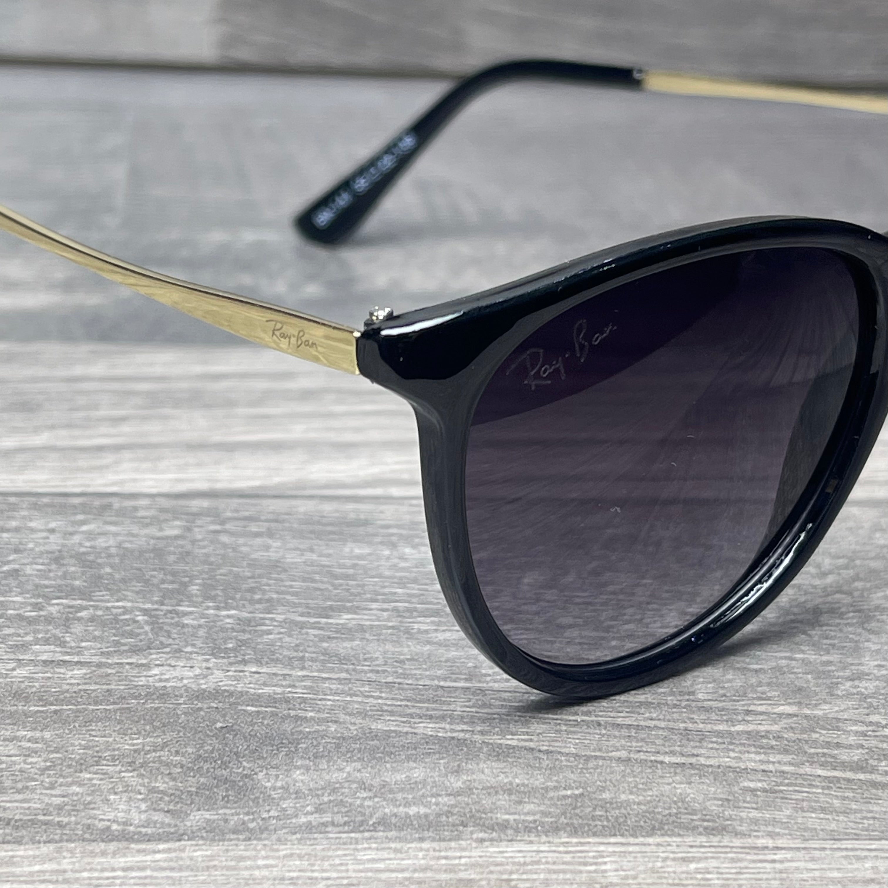 RayBan Black Gold