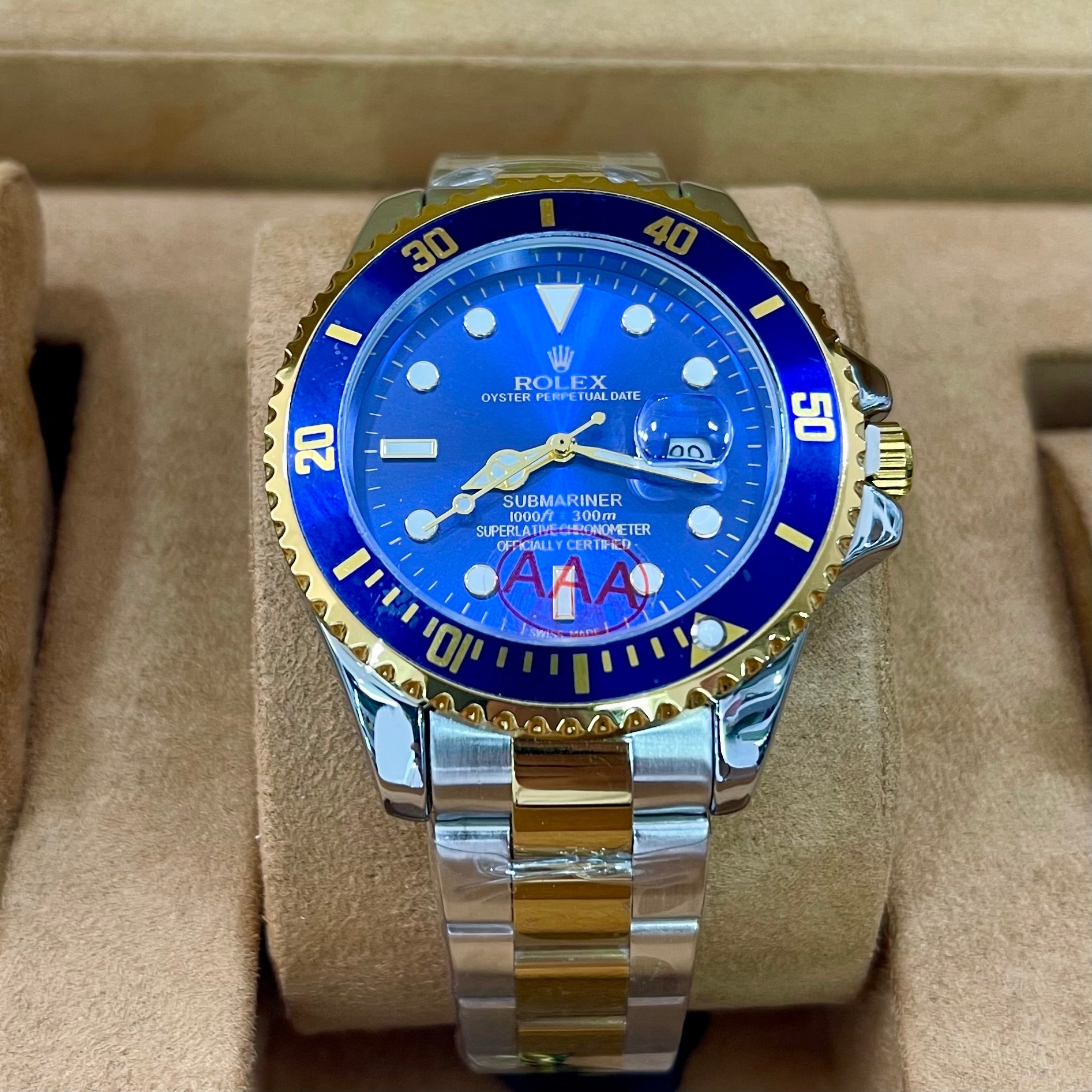 Rolex Submariner “ Bluesy ” TwoTone Blue Dial